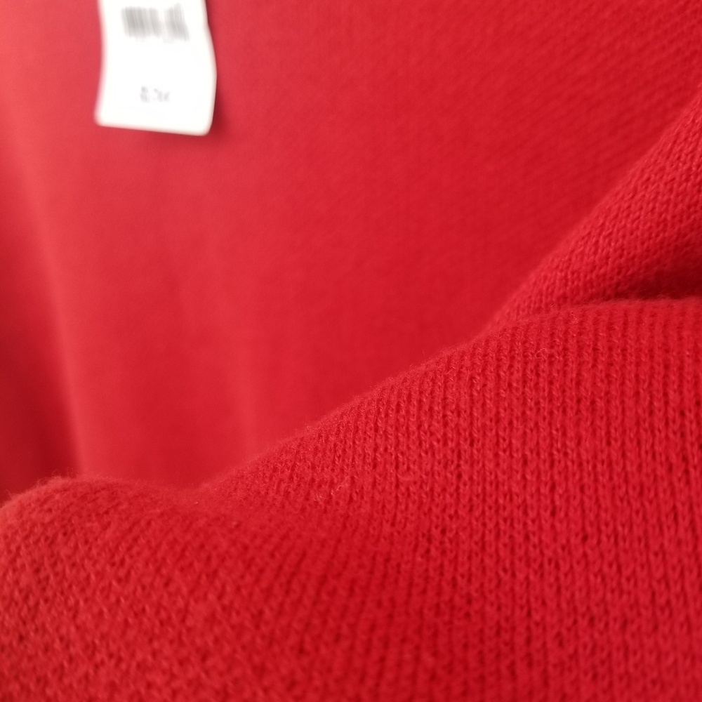 Red dress Joe's Fresh Sweater Red with Scoop Neck - Picture 9 of 11